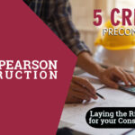5 Critical Preconstruction Services